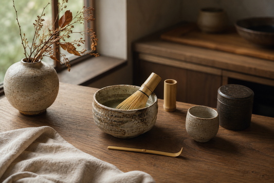 Kurashi Matcha Ceremony Set — 6 Piece Japanese Tea Collection
