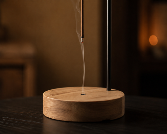 Kurashi Incense Burner — Japanese Wooden Upside Down Incense Holder